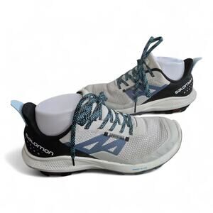 Salomon Outpulse Trail Running Shoes Women’s Size 6 Pearl Blue Hiking Energy